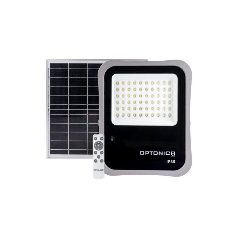 Proiettore a LED solare 20W - 1800LM - 6000K - IP65 - Telecomando - 4