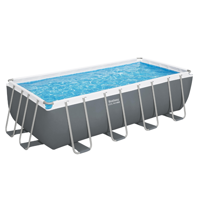Basen stelażowy ogrodowy Bestway prostokątny 549x274x122 cm zestaw 11w1