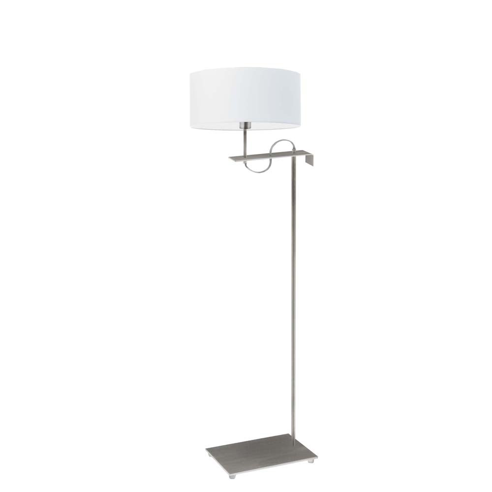 Lampa stojąca podłogowa z abażurem walec POINT