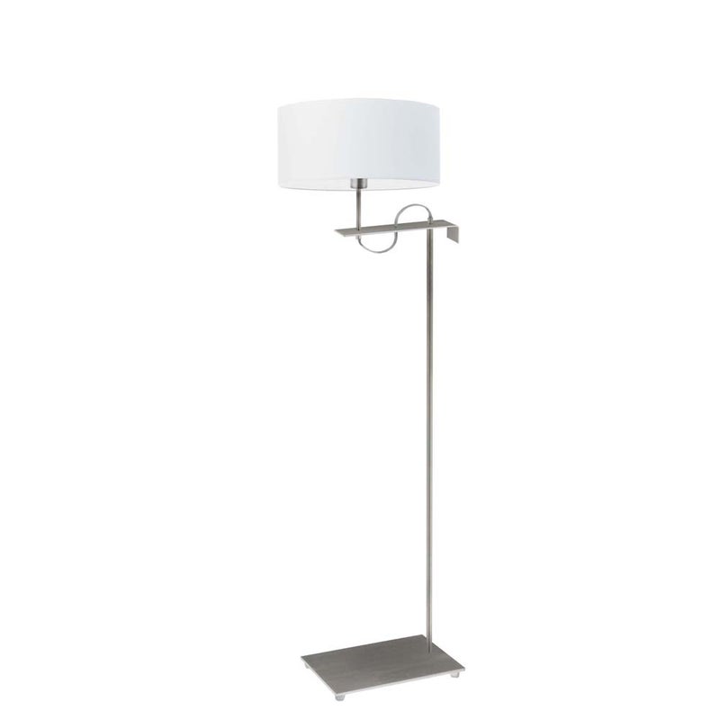 Lampa stojąca podłogowa z abażurem walec POINT