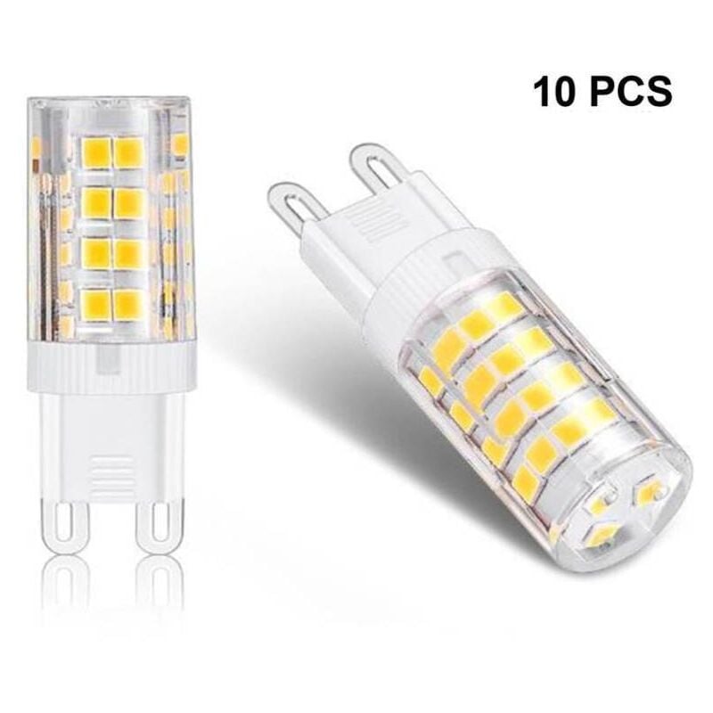 Ampoule LED G9 5W, Equivalent 40W , Blanc Chaud 3000k, 220-240V, 360° angle de faisceau, 【Pack de 10】 - 7