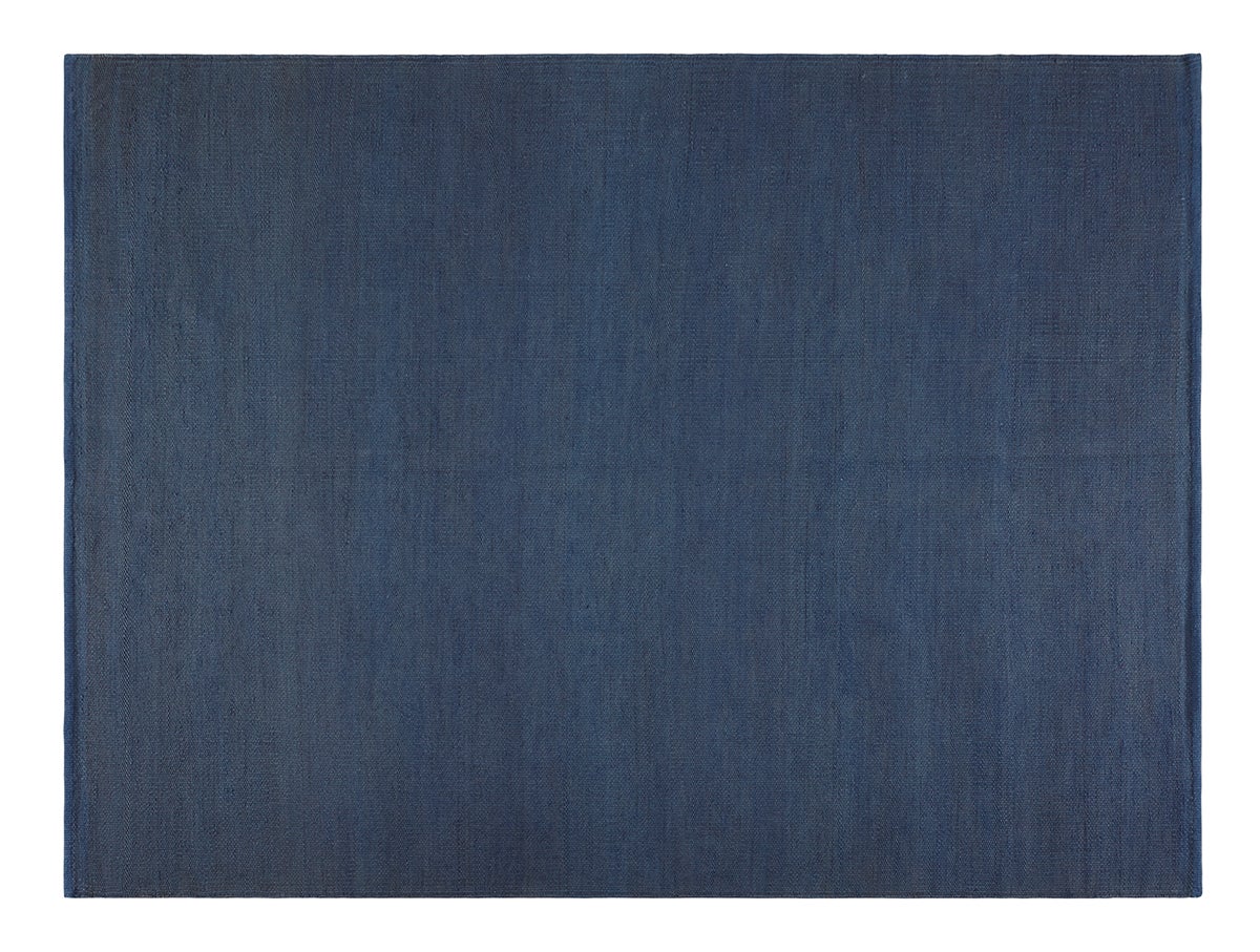 Dywan z Juty Helsinki Niebieski 160x230 cm – Ręcznie wykonany, do Wnętrz w Stylu Naturalnym i Eleganckim