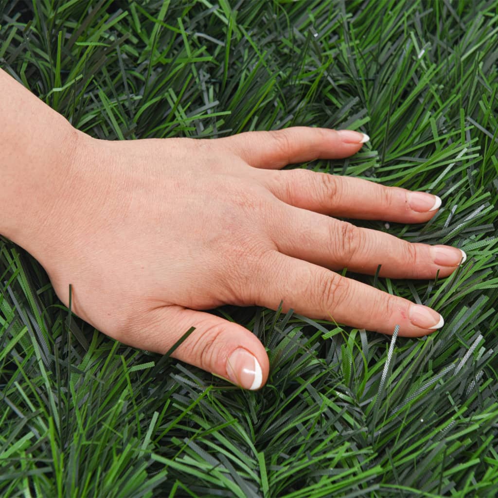 Recinzione in erba sintetica verde 1x5 m - 6