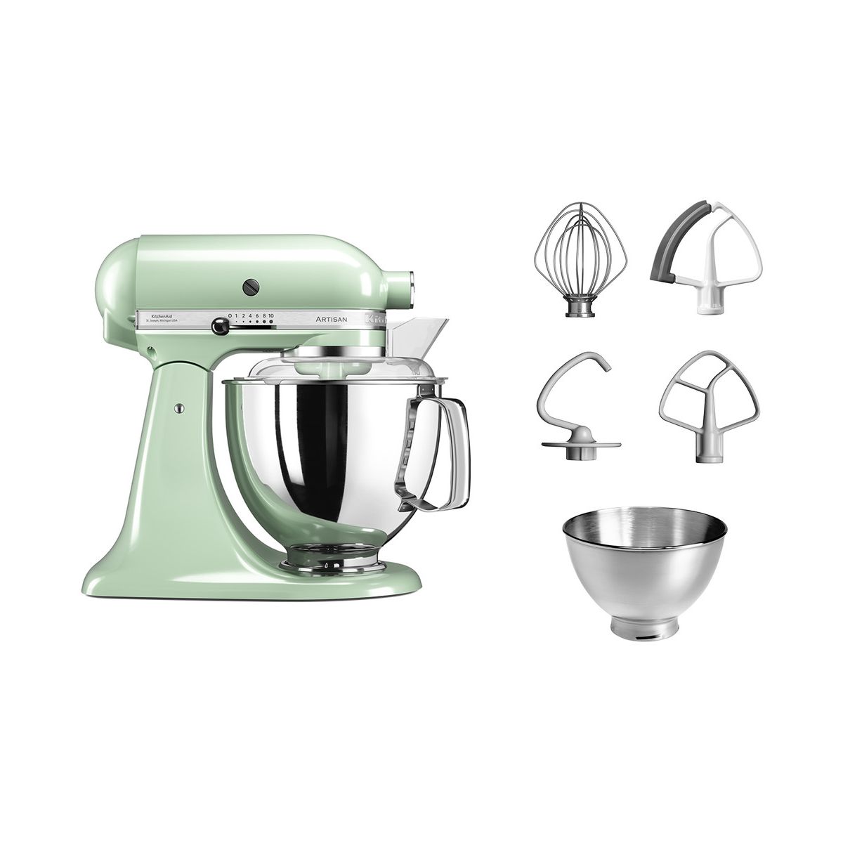 Kitchenaid Robot De Repostería 5Ksm175psept Verde , Leroy Merlin