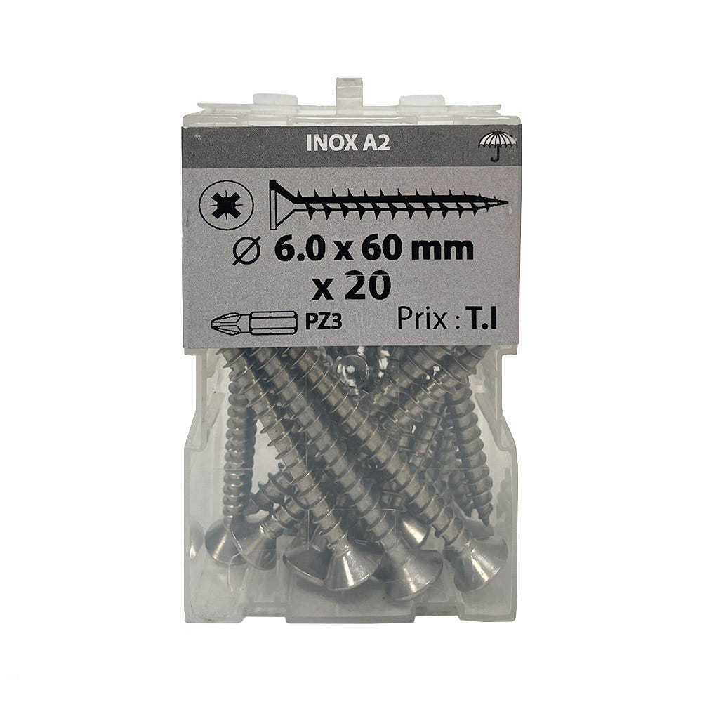 Vis De Terrasse 5X50 Acier Inoxydable V2A Vis Torx 5Mm D'Épaisseur 1000 Vis De Terrasse 5X50 Acier Inoxydable V2A Vis Torx 5Mm D'Épaisseur 1000