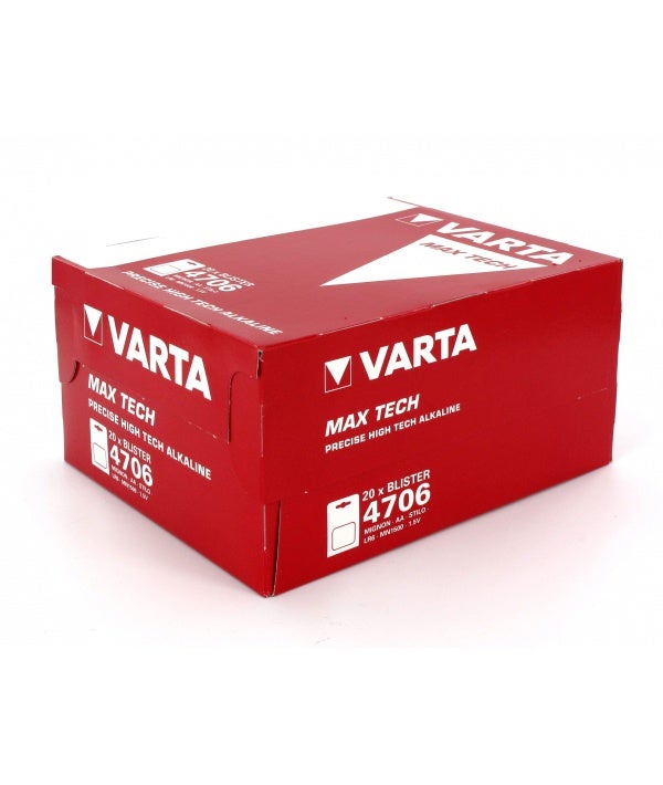 Blister de 4 Piles Alcaline Longlife Max Power Varta - 2