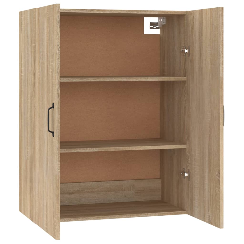 Armoire suspendue Chêne sonoma 69,5x34x90 cm Bois d'ingénierie vidaXL - 7
