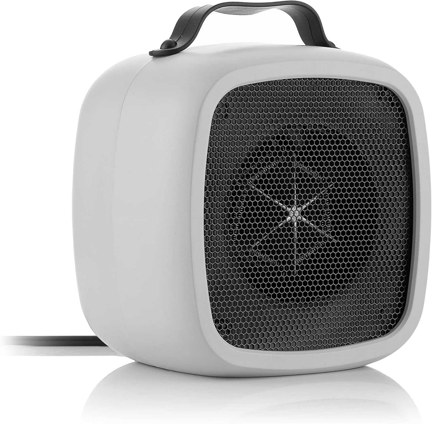 Przenośny grzejnik elektryczny biały 14*14*10cm 1 sztuka szybkie i komfortowe ogrzewanie odpowiednie do domu i pracy