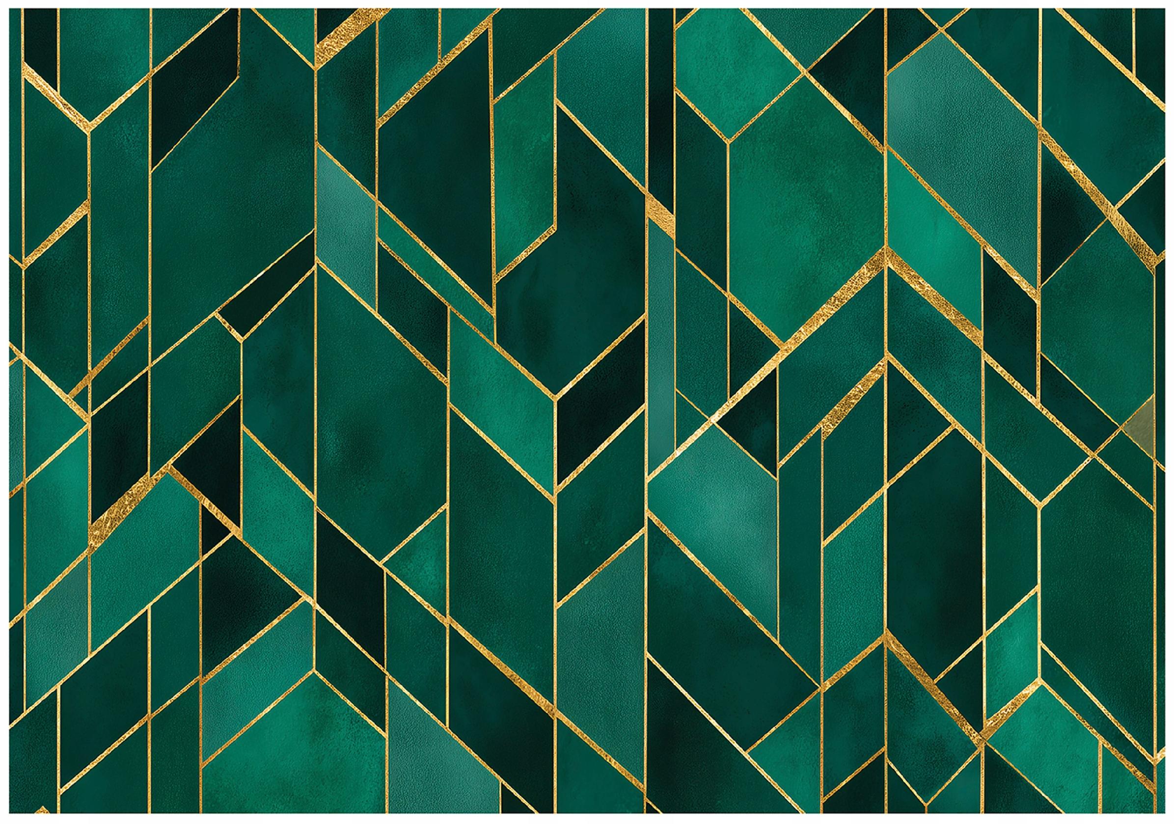 Fototapeta Abstrakcja Geometryczna Glamour 400x280 cm Tapeta Do Sypialni Salonu Kuchni Na Flizelinie