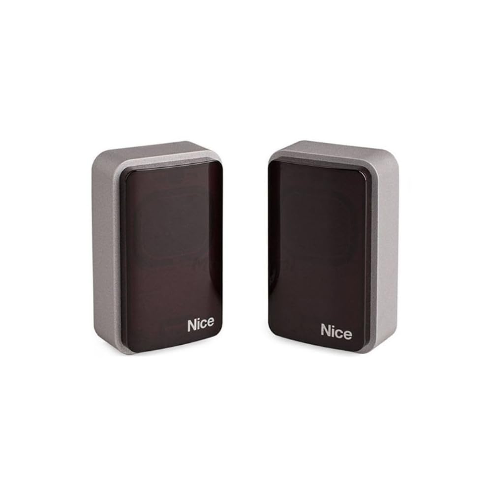 Fotocellule Da Esterno Universali EPM NICE - Portata 15m, IP44, 24Vdc/Vac, Per Cancelli E Luci, Facile Installazione
