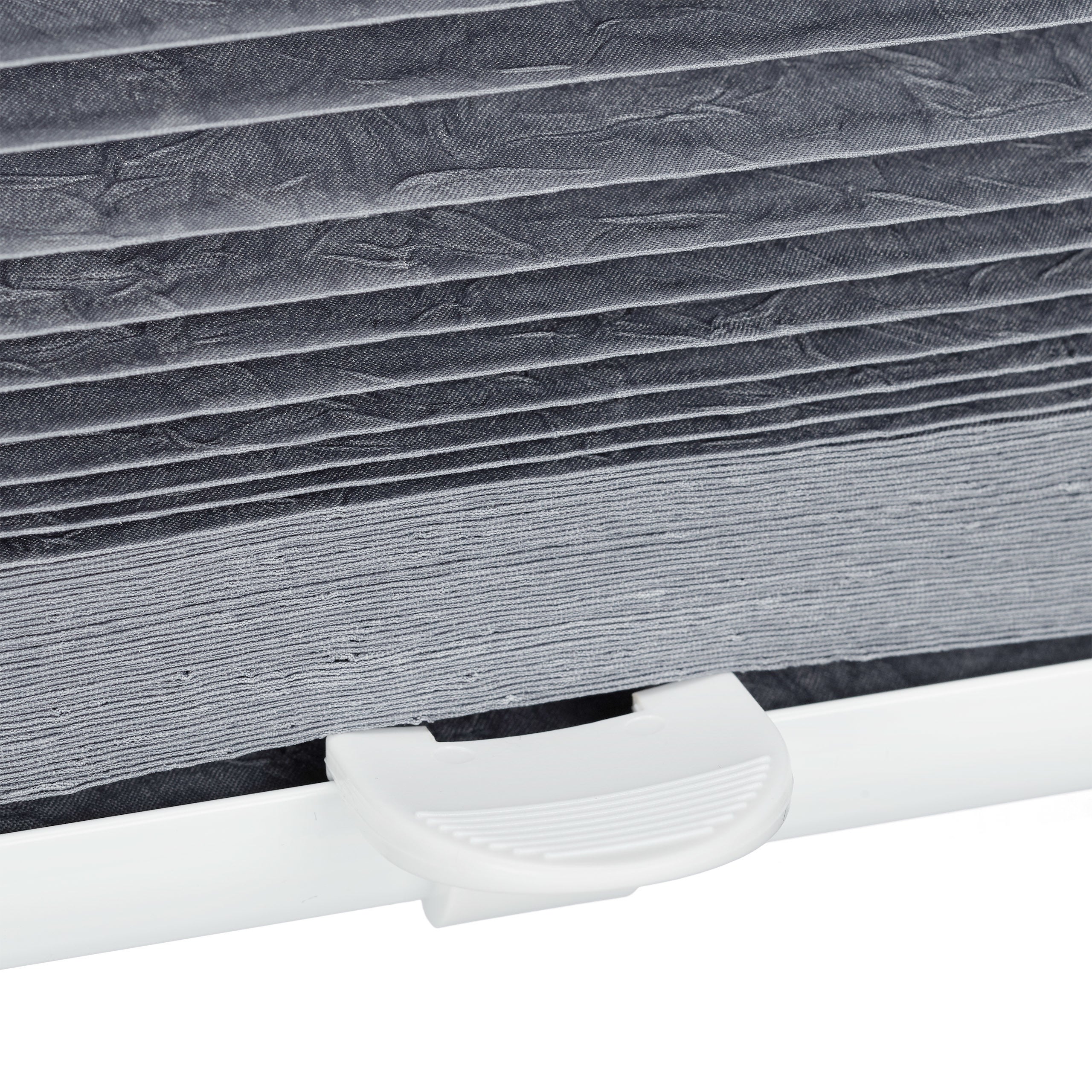 Store vénitien sans perçage, lot de 2, volet fenêtre, laisse passer la lumière, L x H : env. 60x130 cm, gris - 6