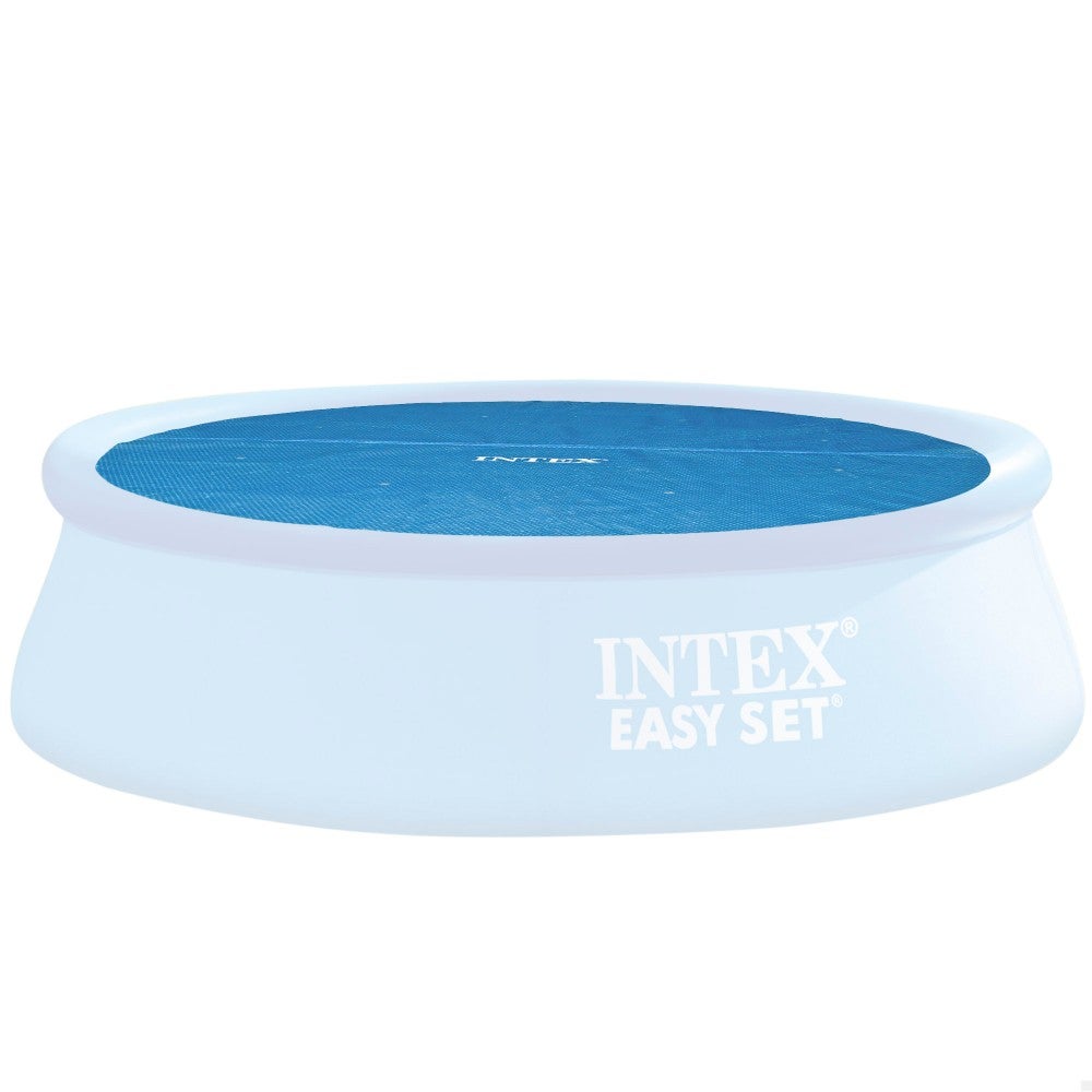 Pokrywa solarna do basenu Intex 2,44 m Niebieska 120 mikronów