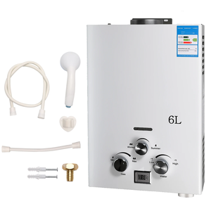 Scaldabagno Istantaneo A Gas 6 LPM – 12 KW Per GPL Propano/Butano, A Bassa Pressione Per Interni Ed Esterni
