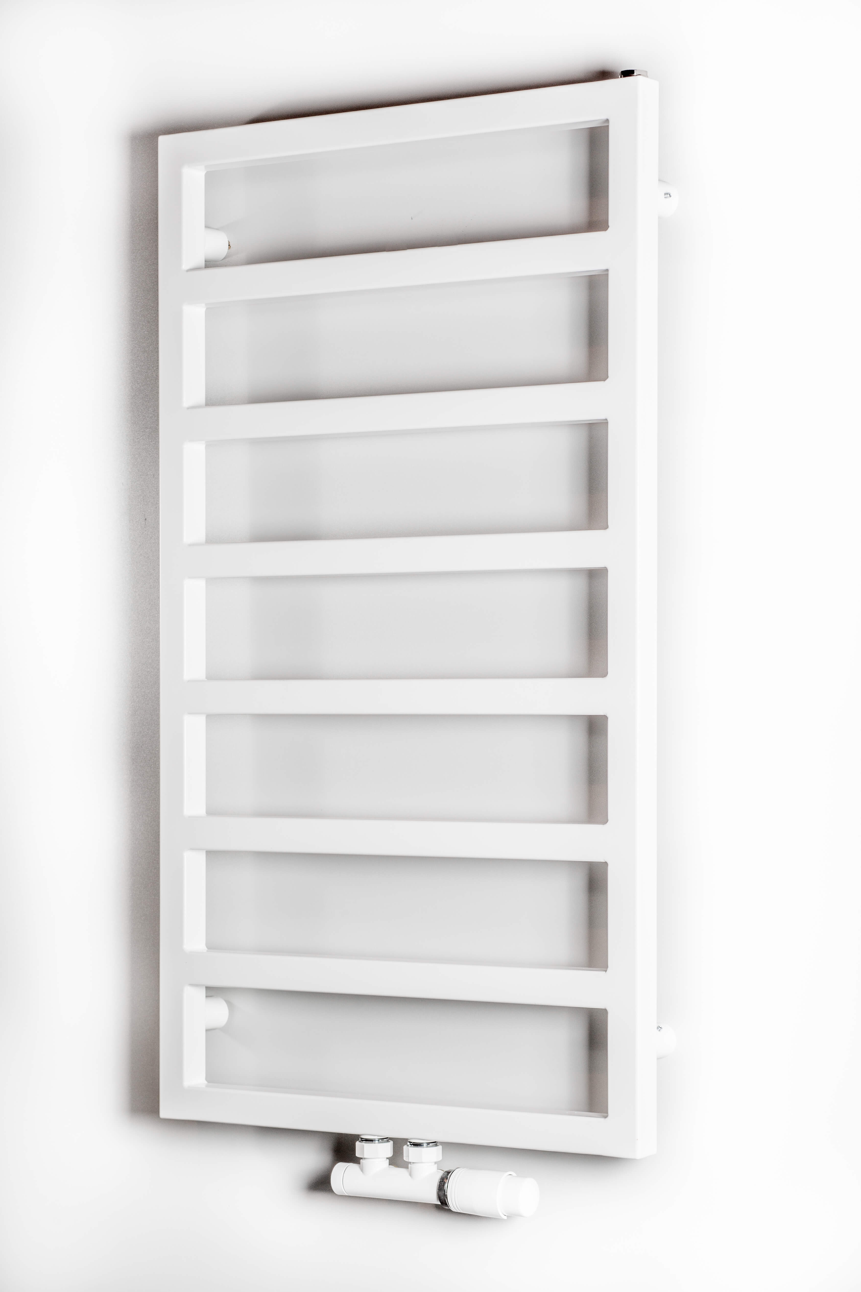 Grzejnik Atria 87x50 cm Biały 252W Roz 5cm 10 Bar LUXRAD