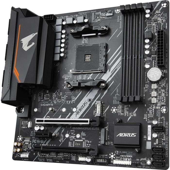 Carte mere - GIGABYTE TECHNOLOGY - B550M AORUS ELITE - 5