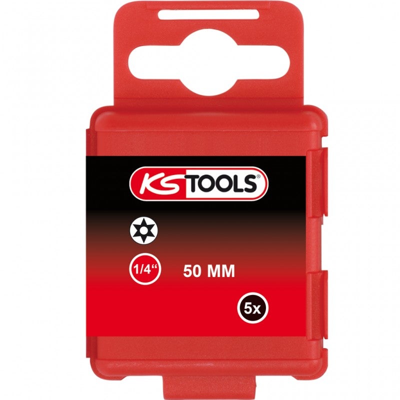 Inserto Per Viti KS Tools 1/4 - Esagono Incassato 6mm, 50mm, Acciaio Nichelato - Foto 4