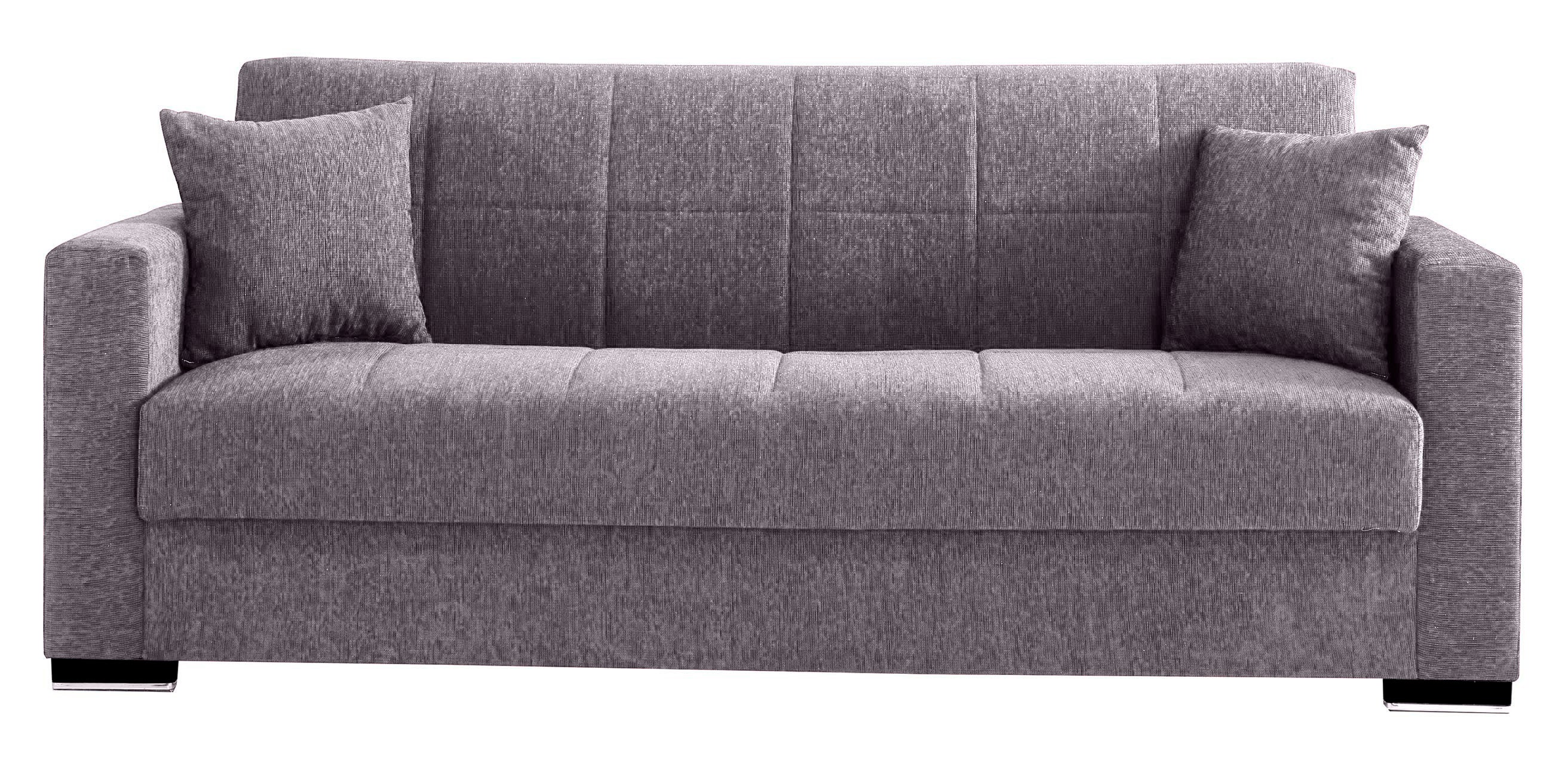 Sofá listo para dormir nora 3str gris