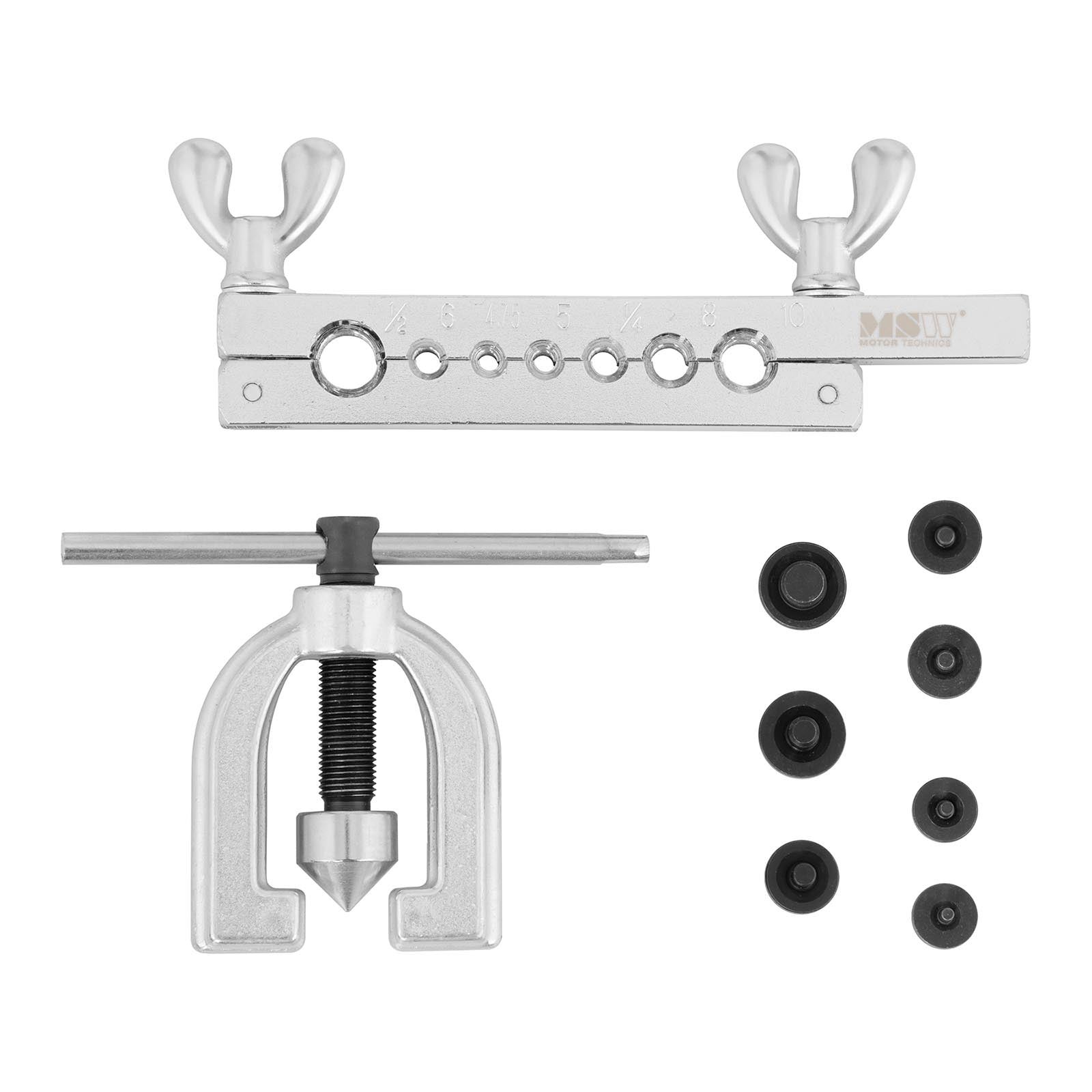Kit 11 Pièces Évaseur Tuyaux De Frein Avec Pince à Cintrer - Outils Évasement Frein Cuivre Aluminium Laiton