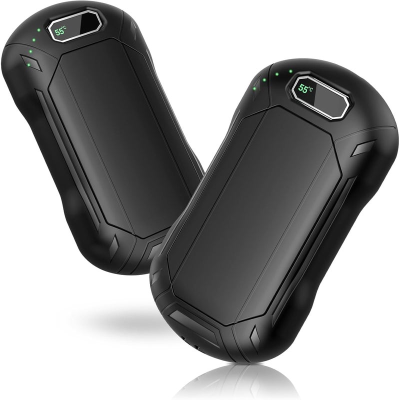 Ten 2-w-1 akumulatorowy ogrzewacz do rąk ma pojemność 6000 mAh i doskonale sprawdzi się jako prezent świąteczny.