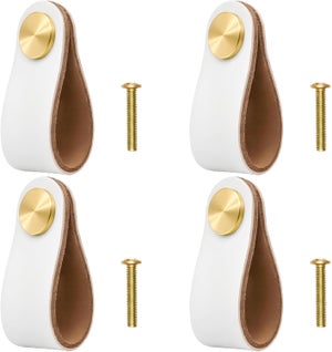 Lot de 4 boutons adhésifs instantanés pour placards de cuisine