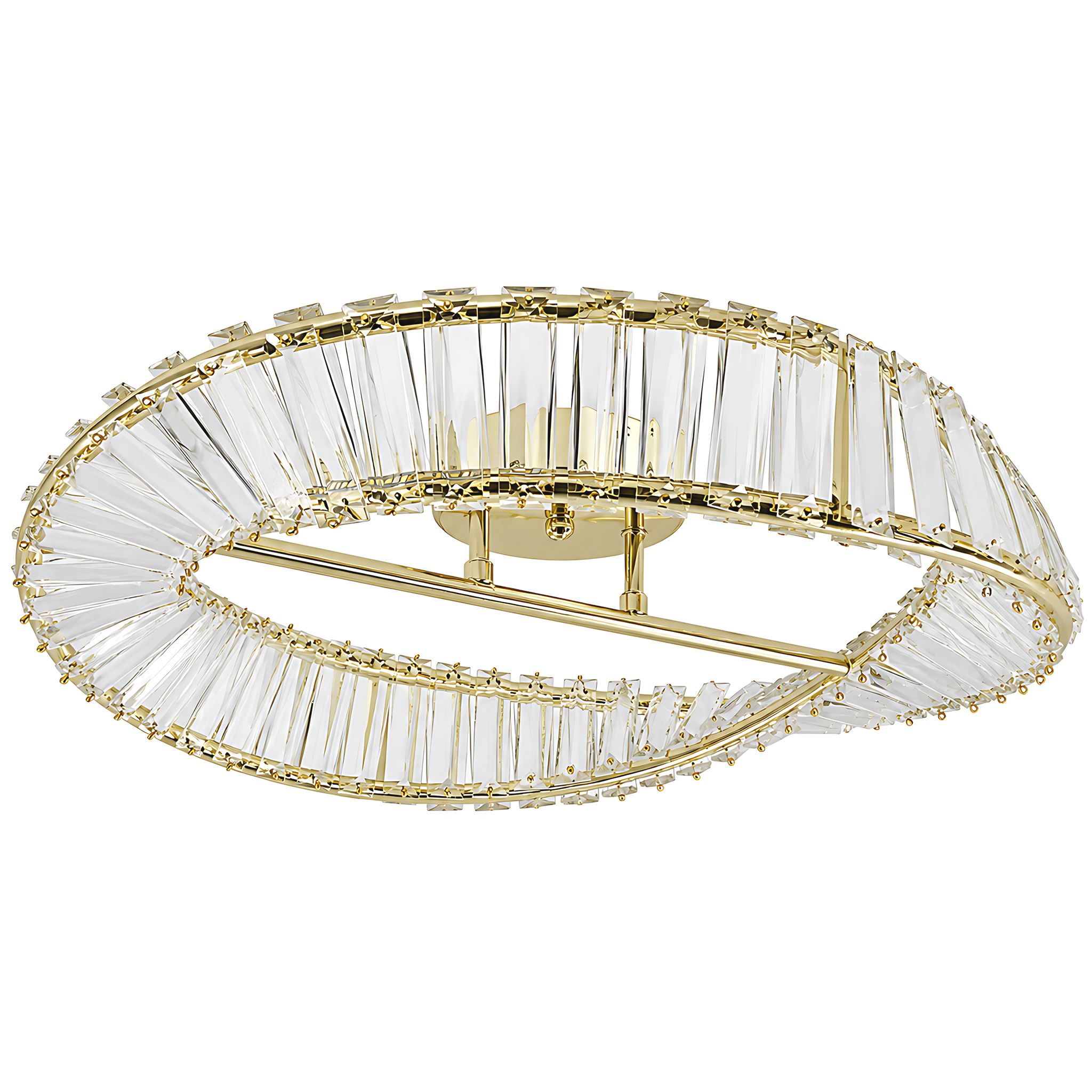 Toolight Lampă De Tavan Led Swe095-c 50cm Gold