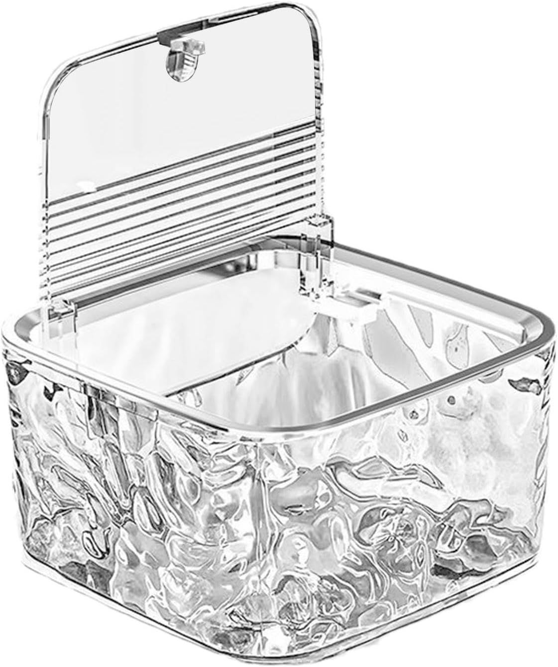 Boîte Pour Accessoires Pour Cheveux - Pince À Cheveux Conteneur Organisateur Cosmétique | Boîte De Rangement De Maquillage Léger Avec Support De Bandeau | Boîte De Rangement Pour Accessoires De V