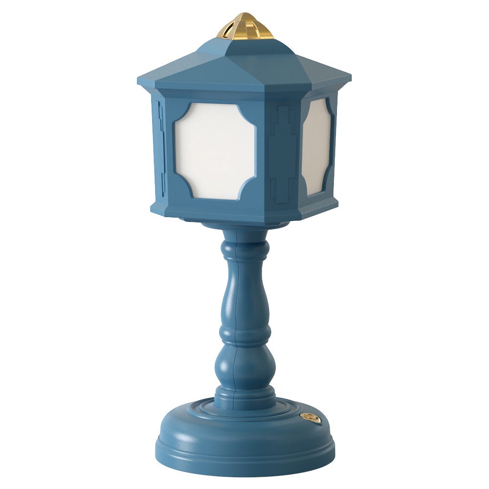 Lampe Horloge De Transport Style Rétro Jardin - Laiton - Neuve