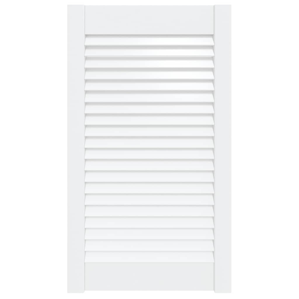 Puerta de armario de lamas madera pino blanco 69x39,4 cm - COMFORTXL ...