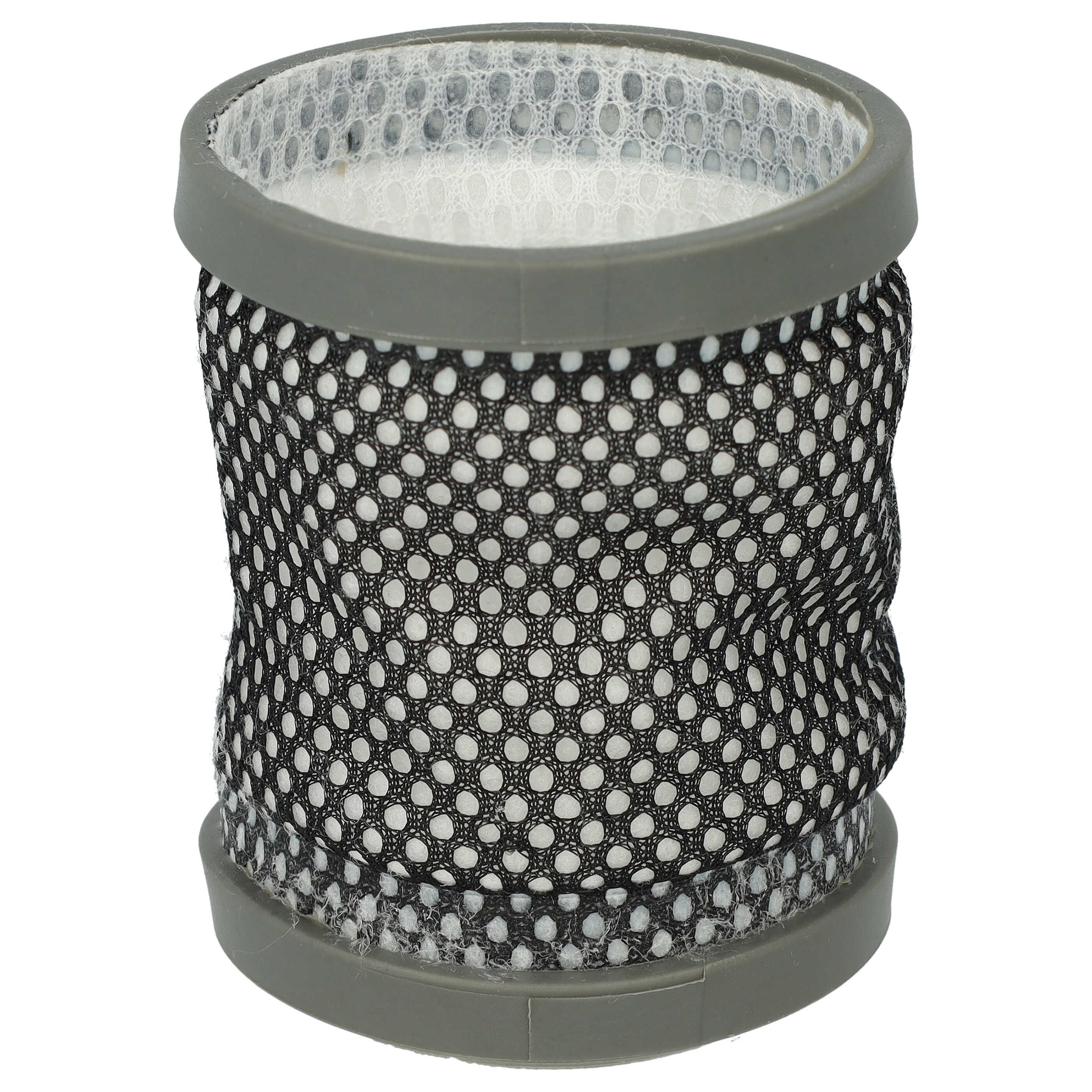 vhbw 1x Filtre remplacement pour Dirt Devil 0698002 pour aspirateur - filtre de sortie d'air, gris / noir / blanc - 9