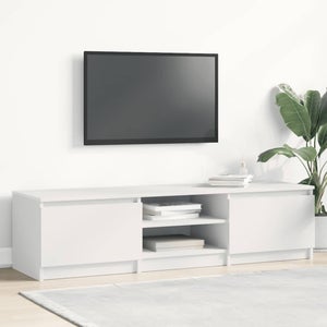 Selsey Mobile TV Agnello In Melamina - Grigio-Beige, 140 Cm - Design Moderno Per Soggiorno