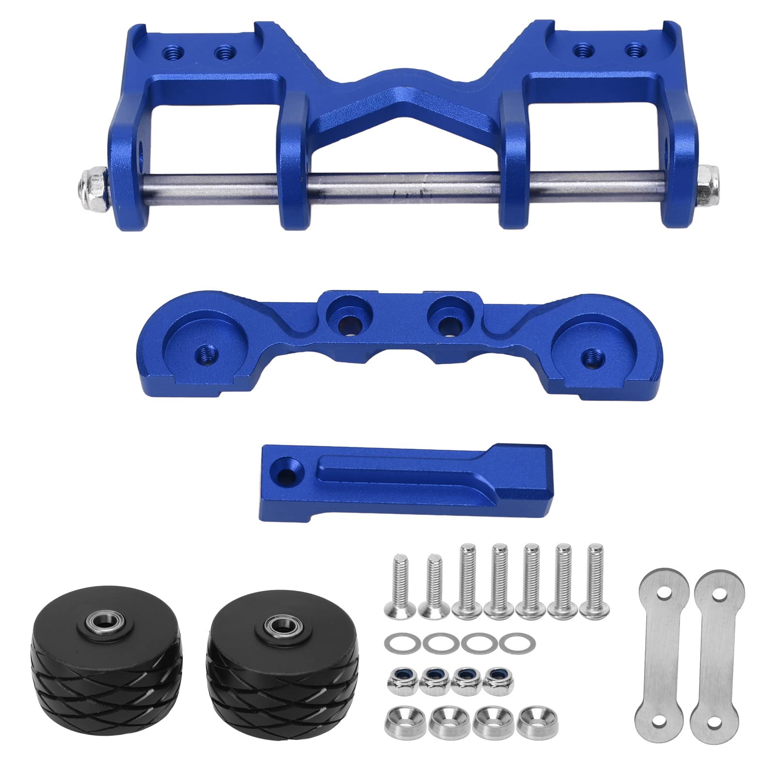 Jeu De Barres De Direction En Aluminium (rouge) Pour Voiture RC MN86K - Tige De Traction Et Bras De Direction - Pièces De Rechange Et Upgrade