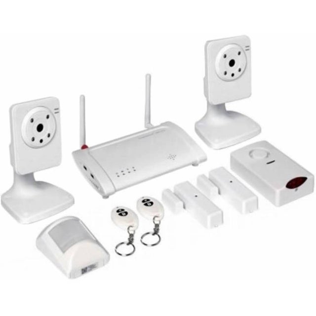 Système Alarme et video Surveillance Wifi Maison Connecté PackOP Link 110764