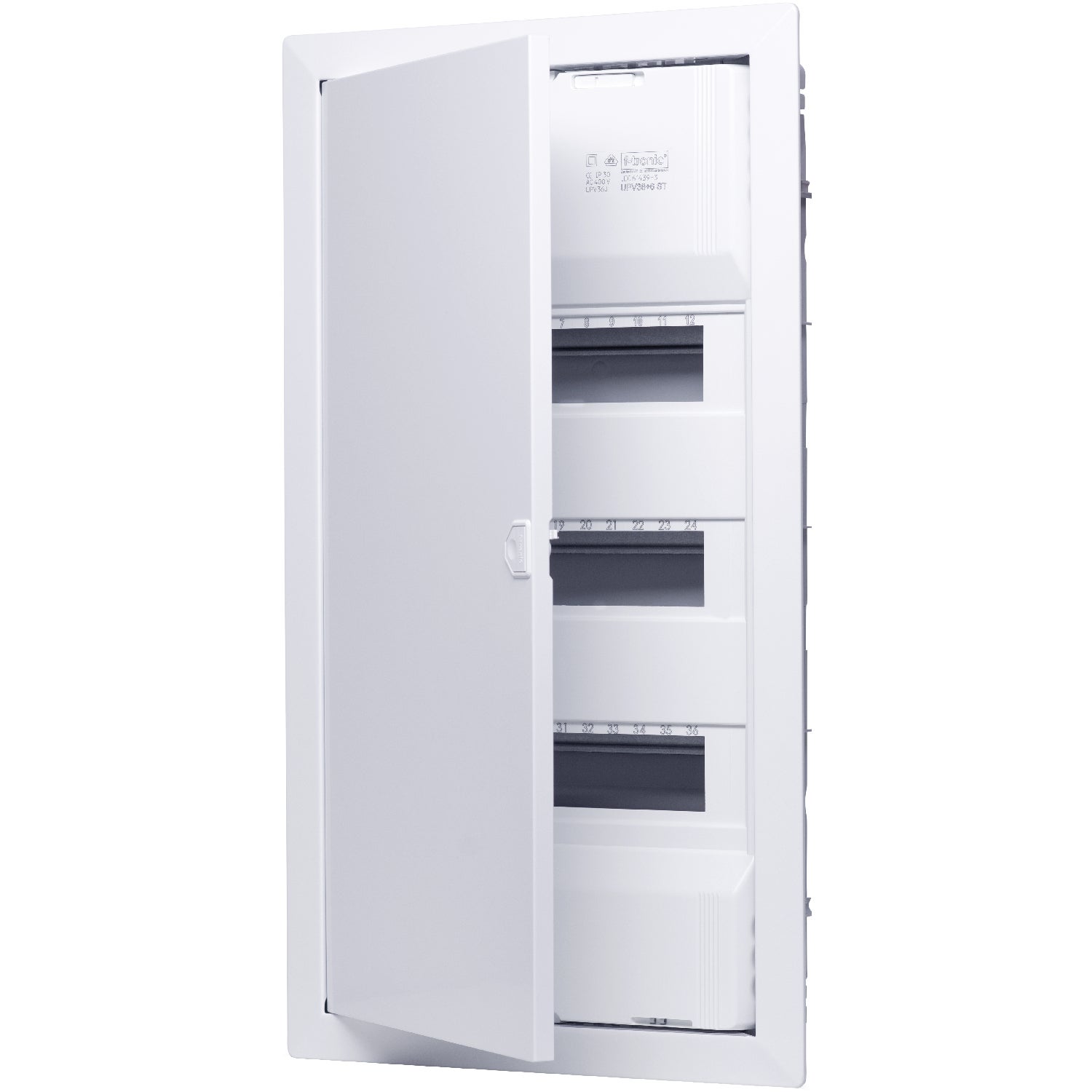 F-TRONIC JUMBO Rozdzielnica Podtynkowa 3x14 IP30 Drzwi Pełne 650x365x98mm