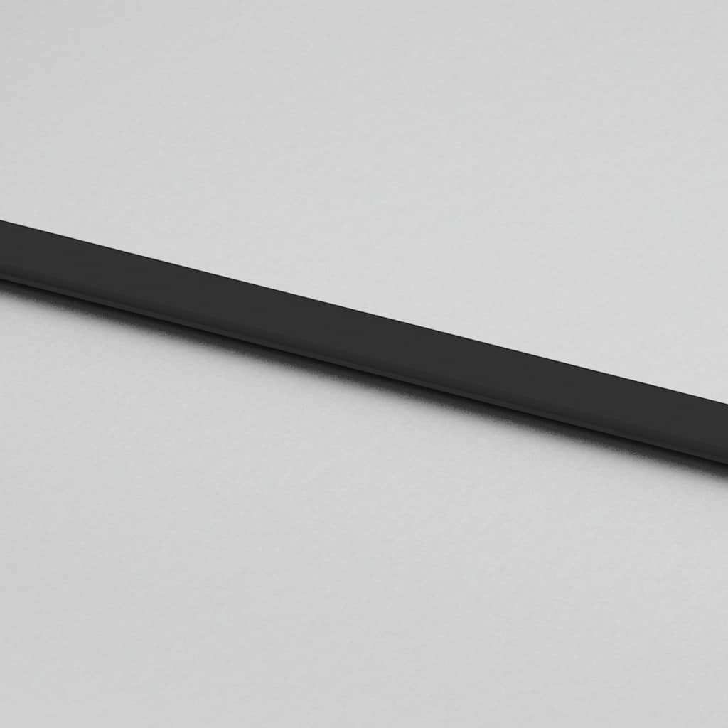 Puerta corredera con herrajes negro 90x205 cm vidrio templado vidaXL - 8