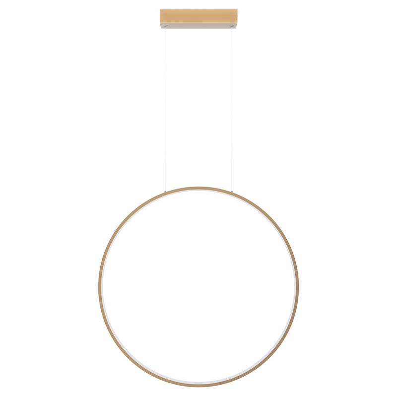 Lampa wisząca MIRROR LED 47W Odcienie bieli 5230lm - 5580lm - 5300lm złota wym: 120 x 90 x 1,5 cm Light Prestige