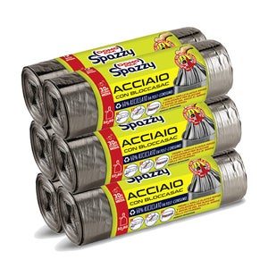 Sacchetti Neri Extra Resistenti Blake & White - Confezione Da 200 Pezzi, 80 Litri - Foto 10