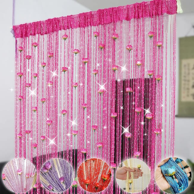 Tenda per porta con perline di rosa, tenda per porta con perline di rosa per la decorazione della casa, rosa rossa, 1x2 m | Leroy Merlin Tenda per porta con perline di rosa, tenda per porta con perline di rosa per la decorazione della casa, rosa rossa, 1x2 m | Leroy Merlin