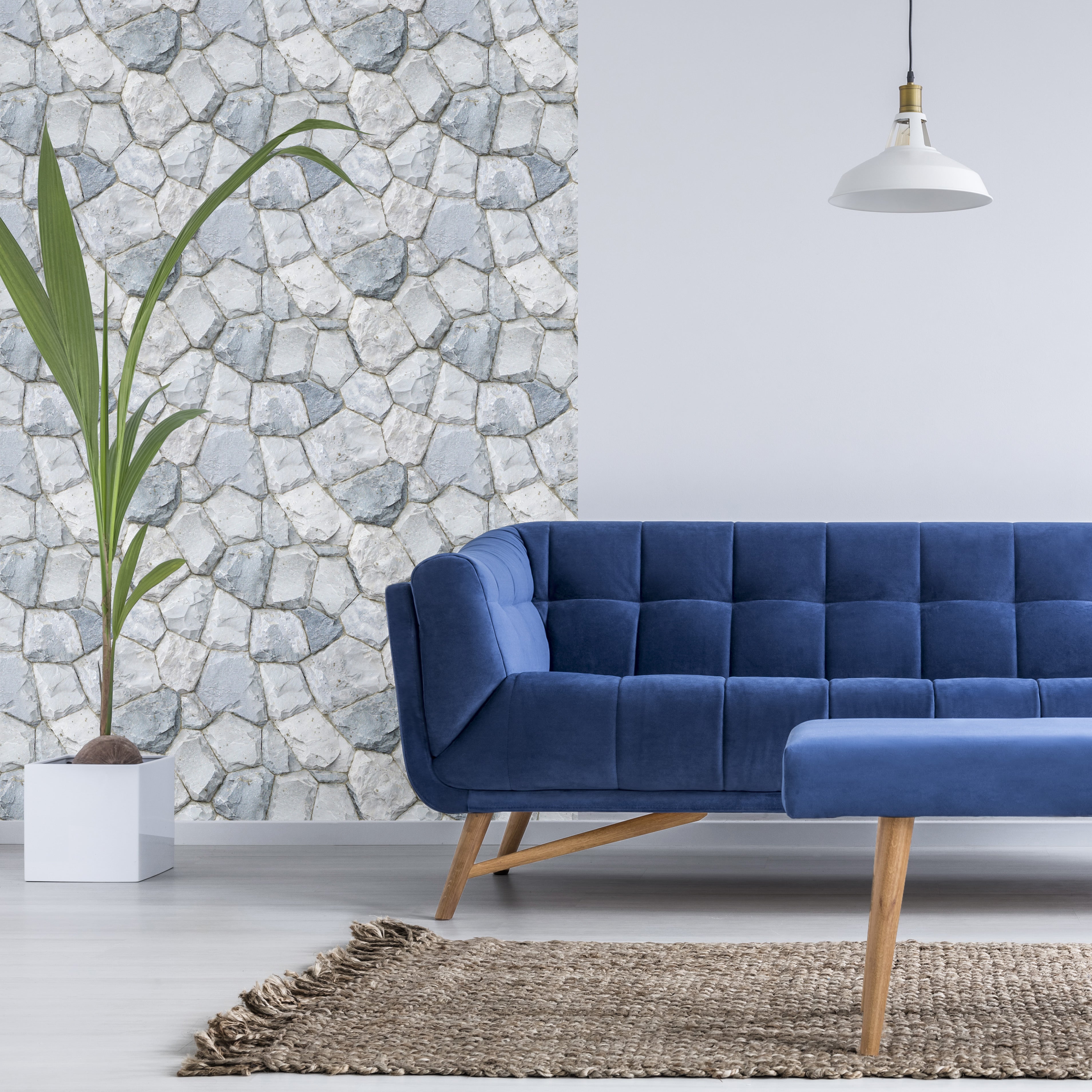 Adesivi materiale pietre dei Vosgi - Sticker adesivo - adesivi murali - 40x40cm - 3