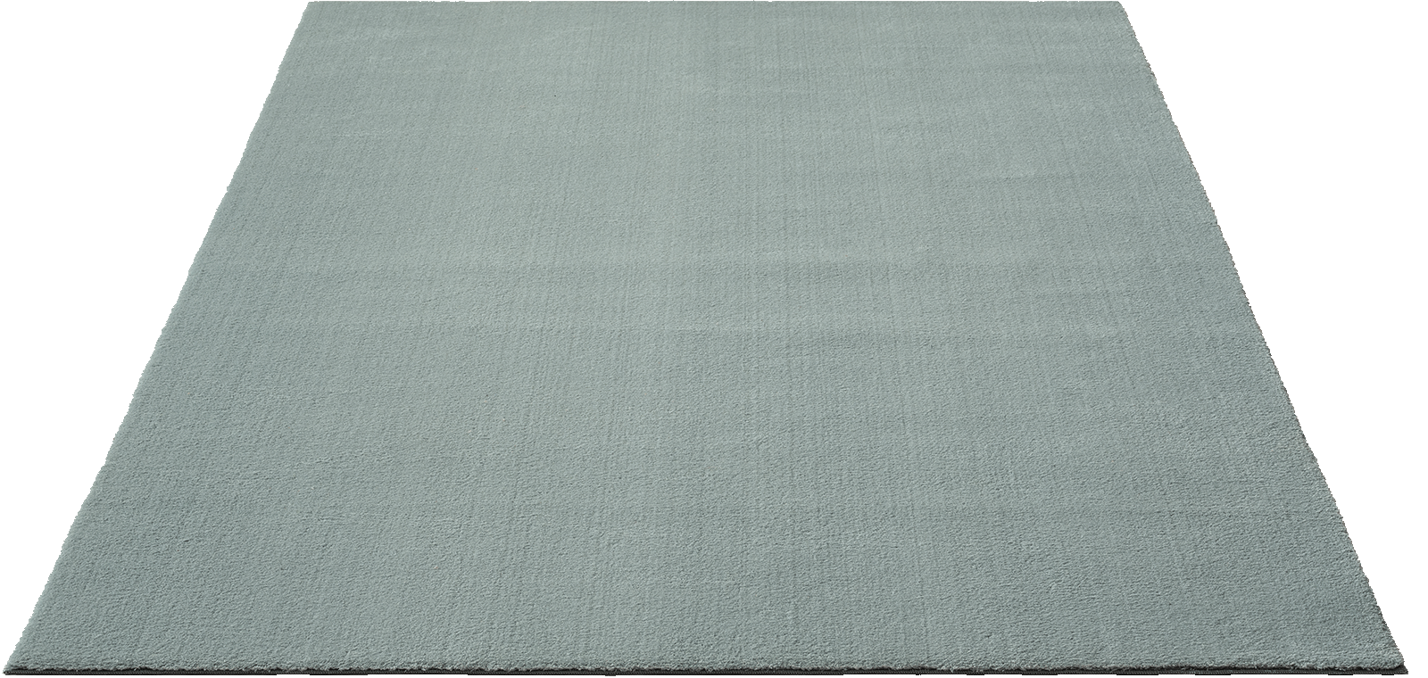 the carpet Relax tapis moelleux à poils courts, dessous antidérapant, lavable à 30 degrés, super soft, aspect fourrure, Bleu, 120 x 160 cm - 3