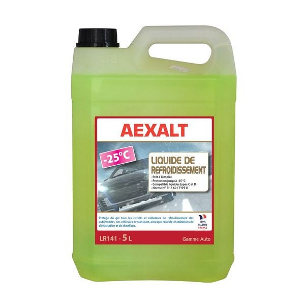 Bidon de 5 L liquide de refroidissement -25° Aexalt