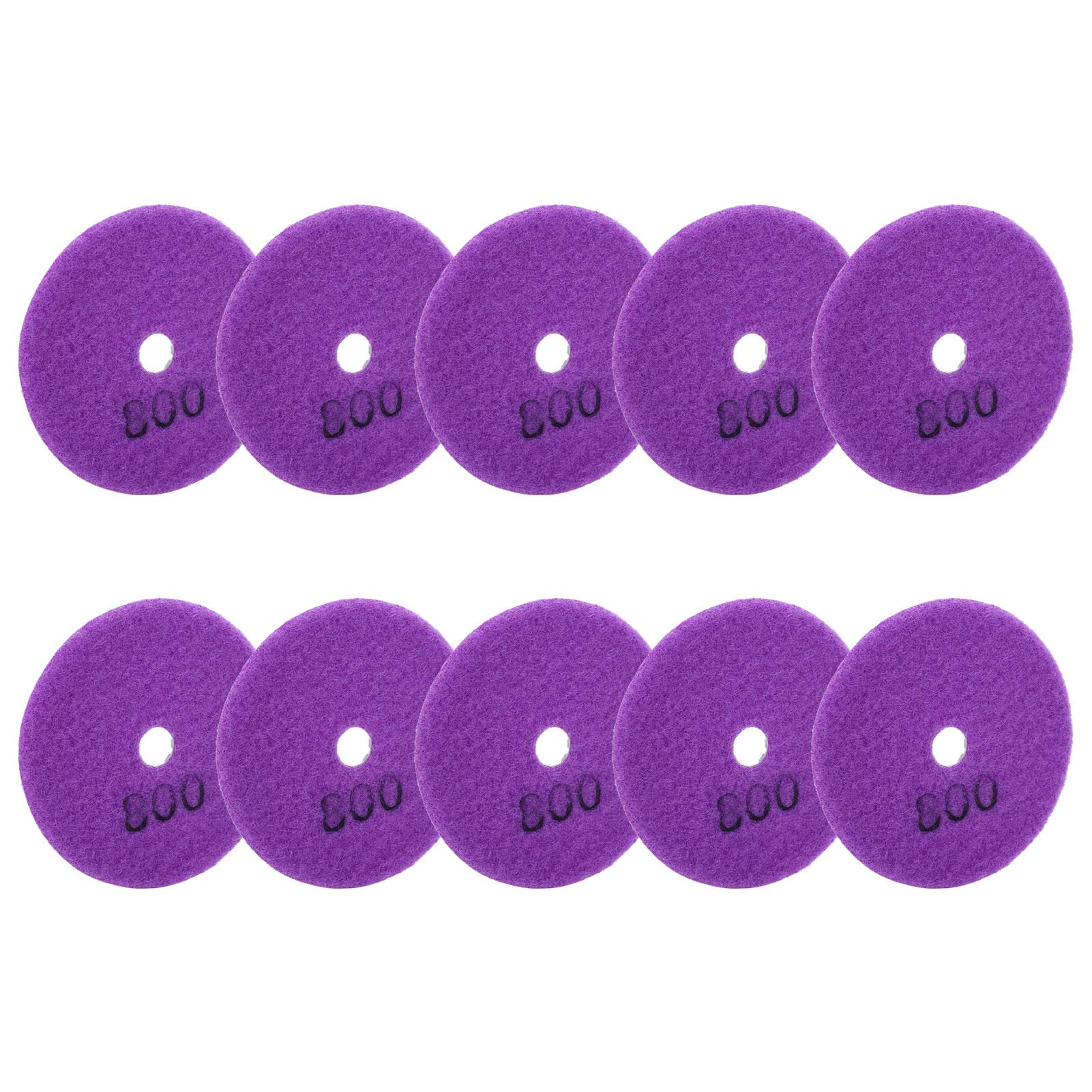 Yuejizhe Lot De 5 Blocs De Ponçage Diamantés - Pour Marbre, Carrelage, Pierre, Céramique Et Verre