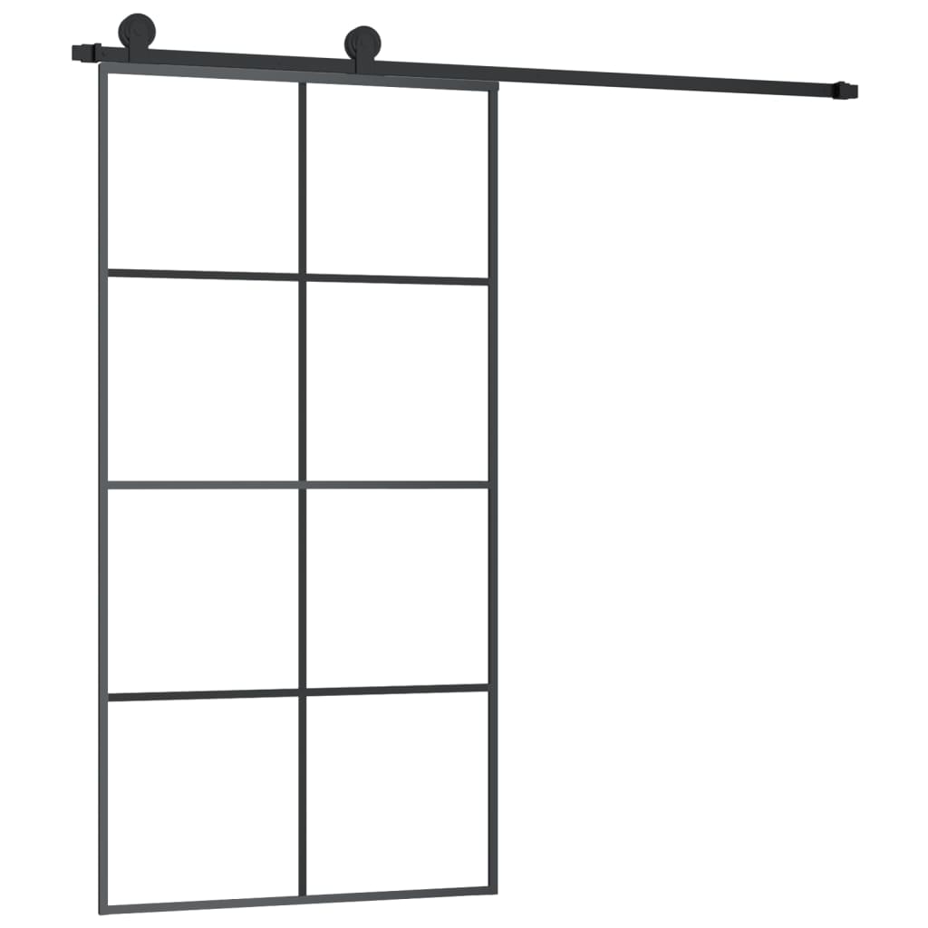 VEVOR Kit Ferramenta Per Porta Scorrevole Bypass, 1524 Mm Resistente In Lega Di Alluminio Per Sistema A 2 Porte Adatto Per Spessori Porta Da 35 Mm A - 10