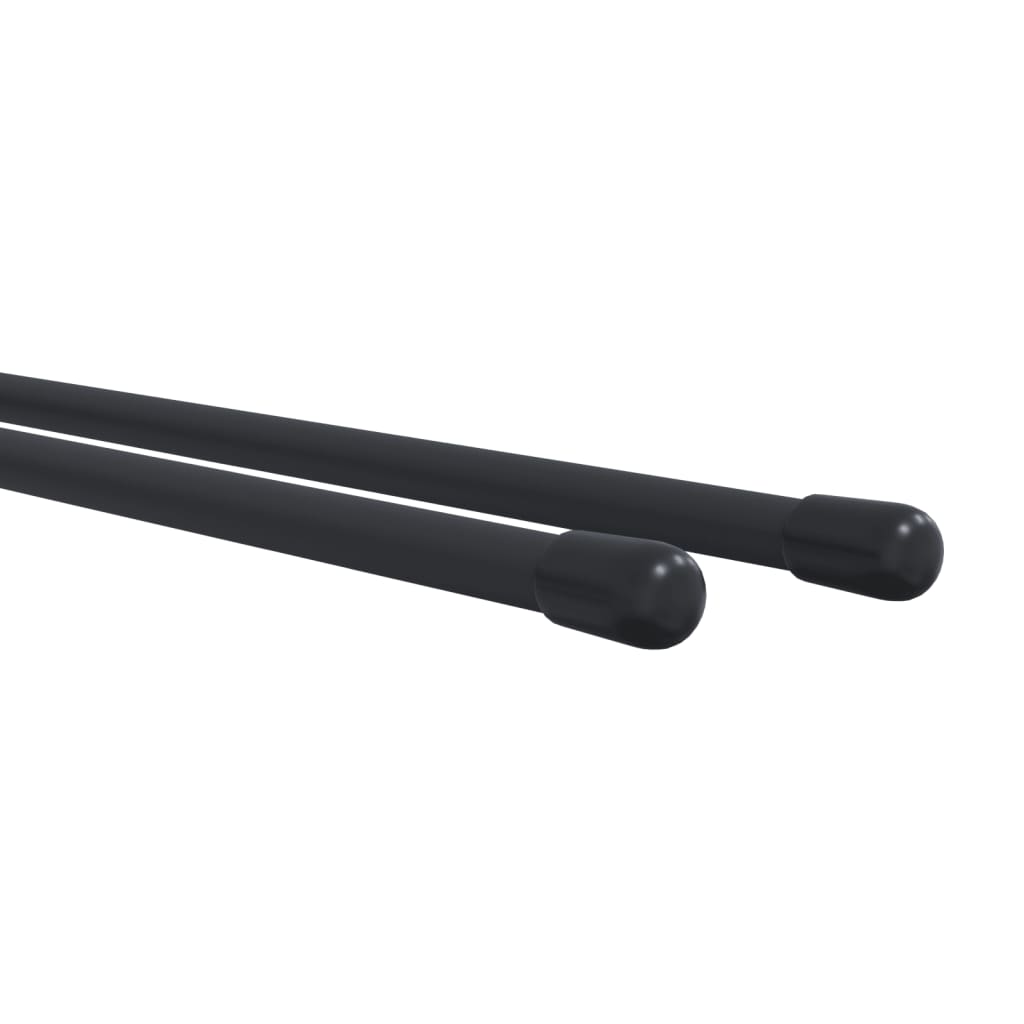 Suporte de parede p/ arrumação ferramentas de jardim aço preto vidaXL - 9
