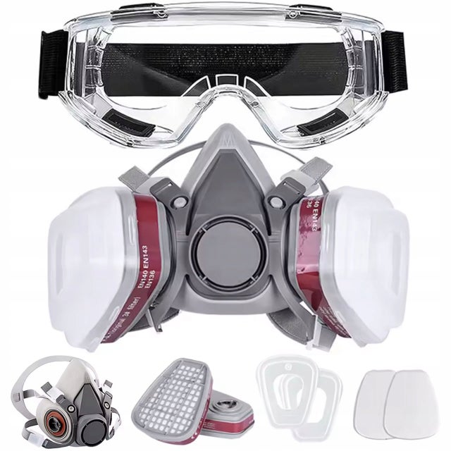 Lot De 2 Masques De Protection Leader – Pour Pistolet à Peinture O2