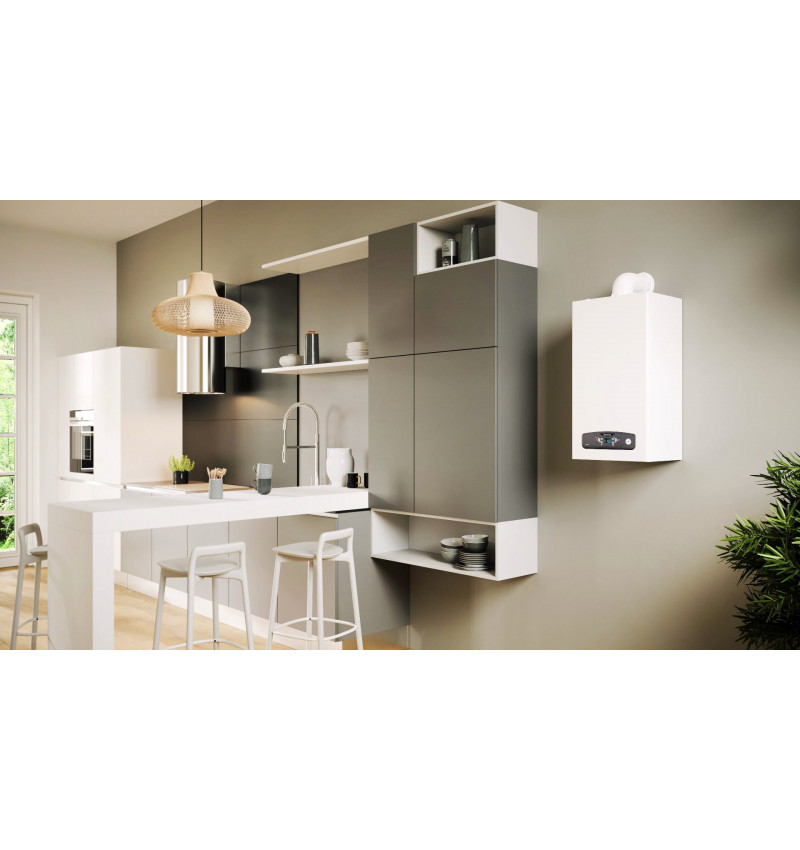 Caldaia a condensazione mista istantanea con display digitale CARES S 30 - ARISTON - 5
