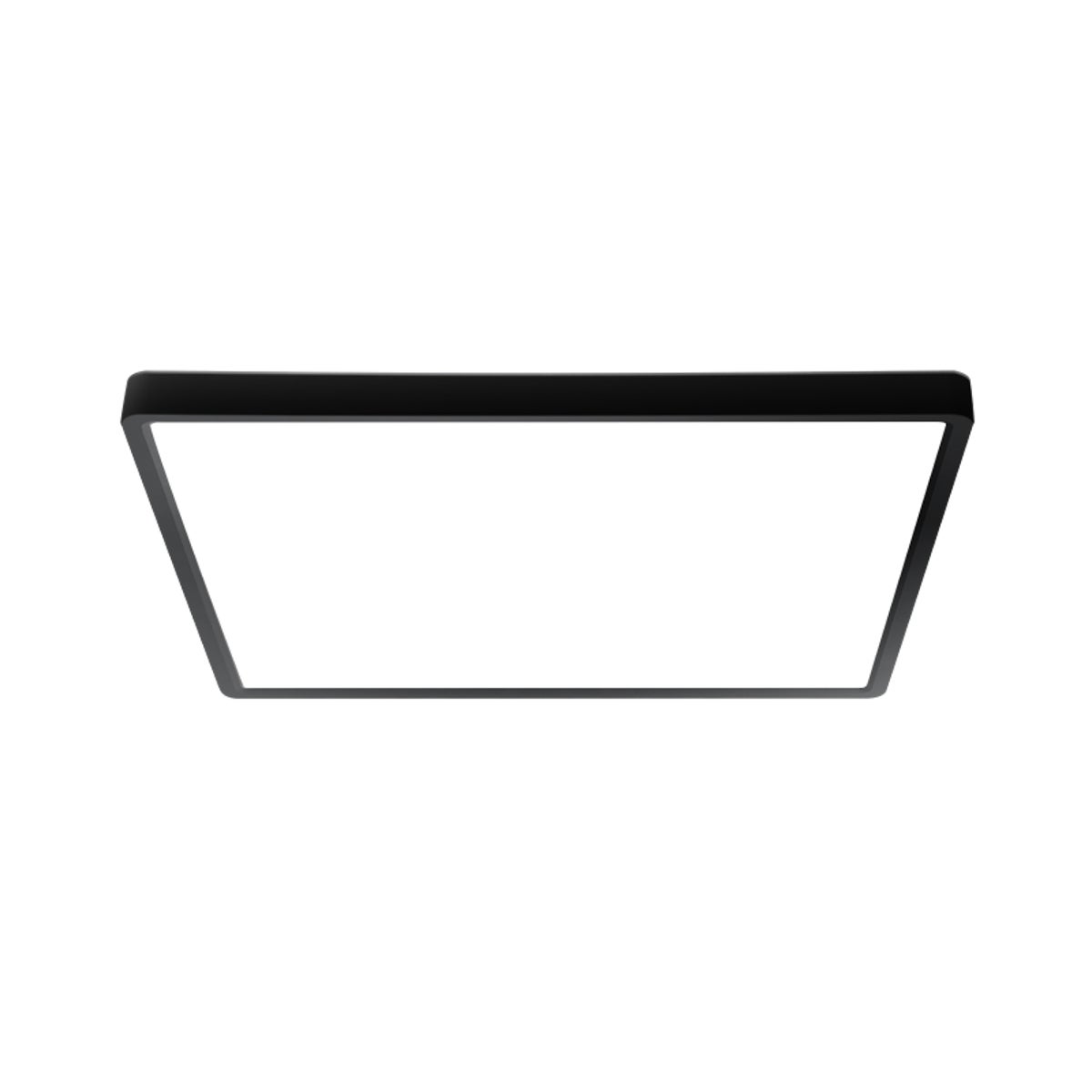 Plafon kwadratowy LED Bastia 45W 2800/4000/6000KK 5300lm tworzywo sztuczne czarny wym:2,4x45x45cm IP20 Italux