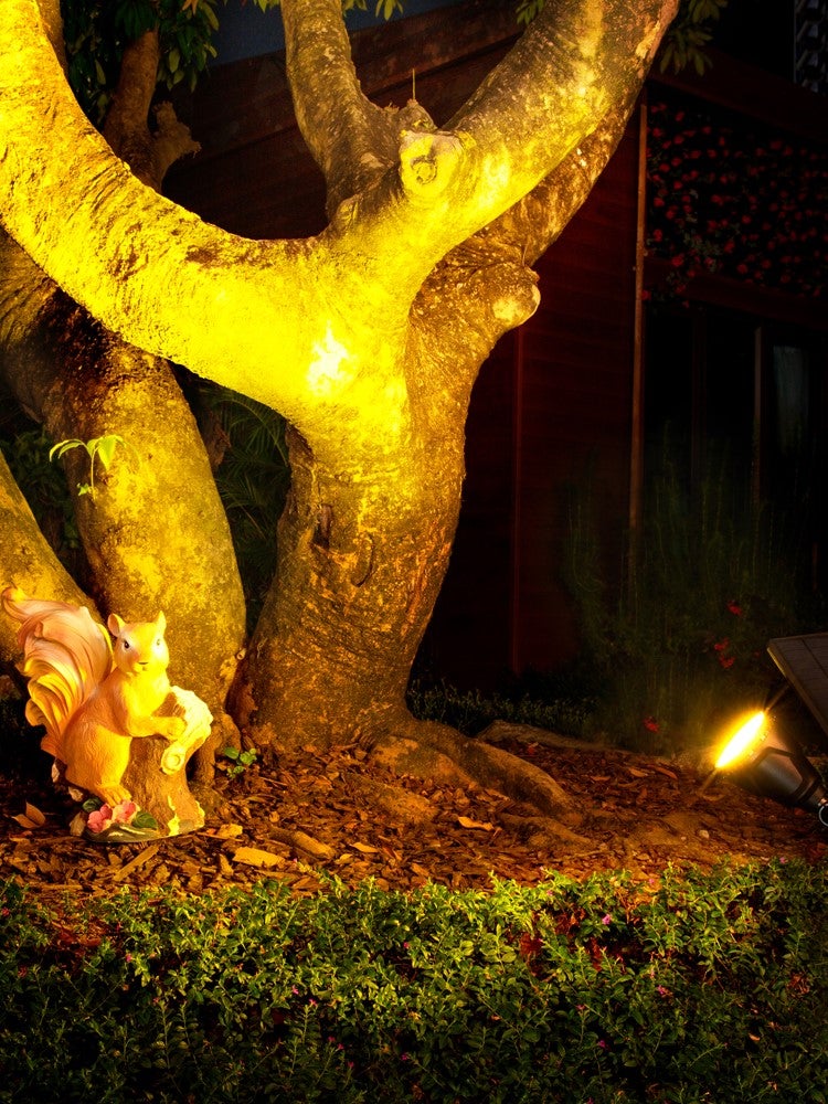 Spot Solaire Exterieur LED Iplux® Pro Performance 600 lumens - Durée de combustion 15 heures - 9