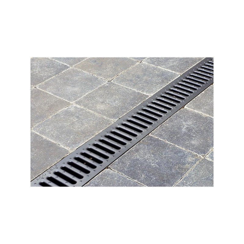 Rejillas - gala-g100 - aco - 1 m acero galvanizado con recubrimiento antracita