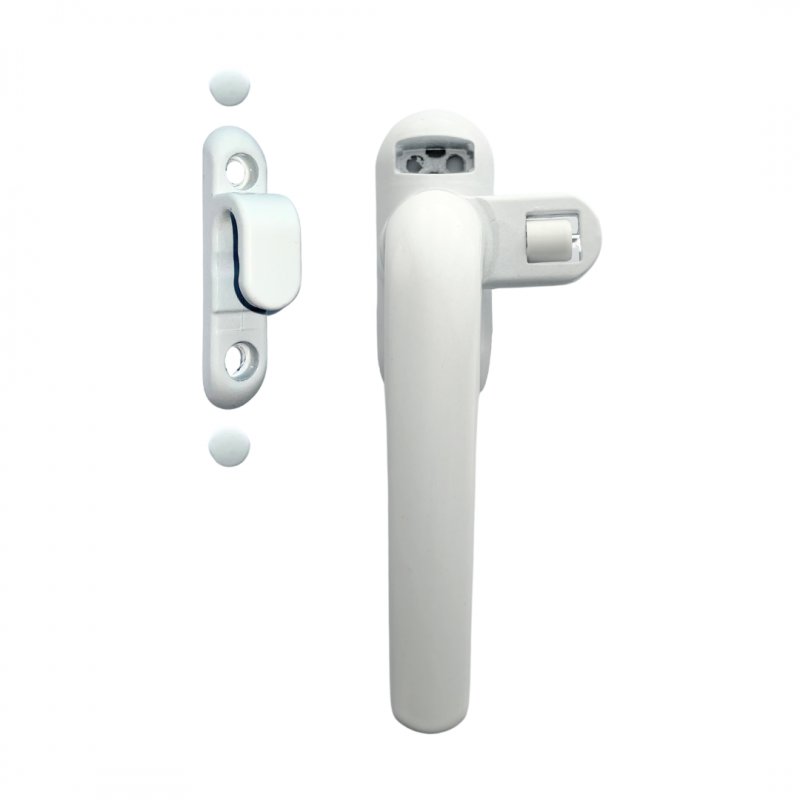 Poignées de fenêtre oscillo-battante à pression - avec gâches - pour ...