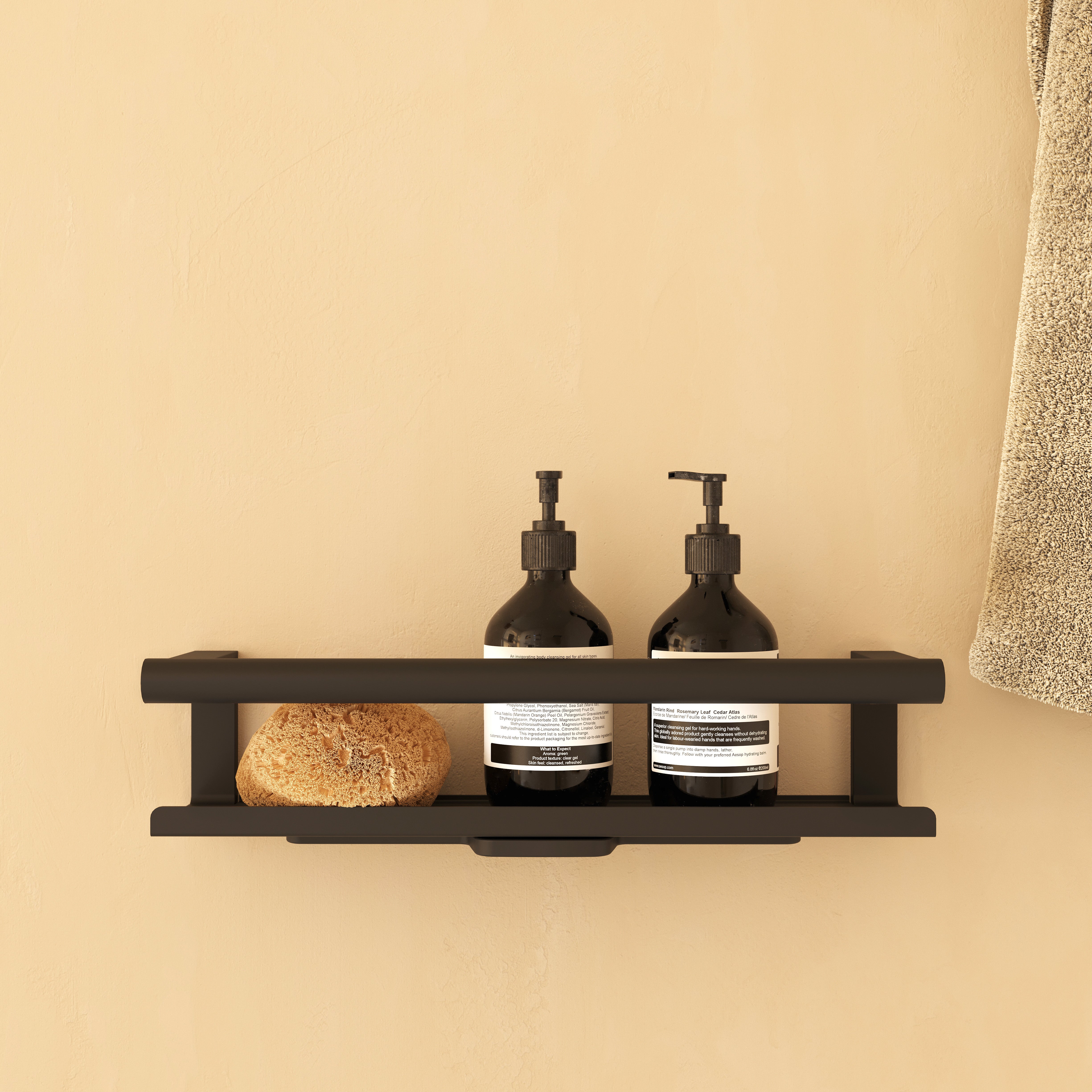 COSMIC Architect Sp porte-savon noir doux (noir mat) type d'installation murale type de fixation seulement vissé - 3